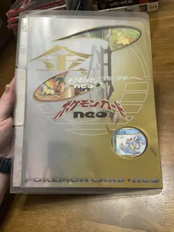 1999 Pokemon Japanese Neo Genesis Series 1 Promo 9-card Set Binder Excellent - Image 5