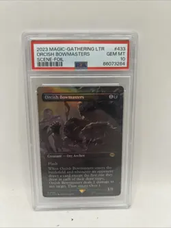 Orcish Bowmasters SCENE LTR #433 PSA 10 GEM MINT (MTG Lord of the Rings 2023) - Image 1