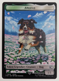 Angelo | Darkstar (0019, 0020) Token, Final Fantasy FIN, Magic MtG, Regular NM! - Image 1