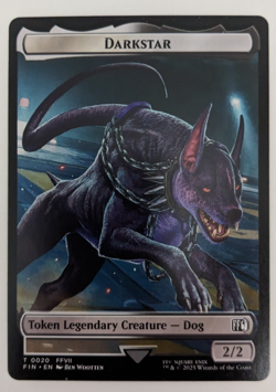 Angelo | Darkstar (0019, 0020) Token, Final Fantasy FIN, Magic MtG, Regular NM! - Image 2