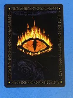 Middle Earth CCG 1995 - PALANTIR OF ORTHANC - BLACK BORDER -NON PLAYED - Image 2