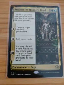 MTG Awaken the Honored Dead 0170 Tarkir: Dragonstorm M/NM Free UK P&P - Image 1