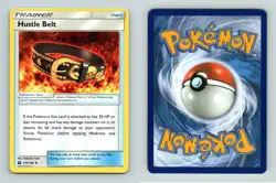 Hustle Belt #134/168 Sun & Moon Celestial Storm Uncommon Pokemon 2018 TCG Card - Image 1
