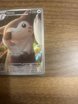 Pokemon TCG Furret 168/159 SV09: Journey Together Illustration Rare Card - NM - Image 3