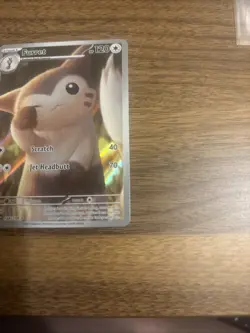 Pokemon TCG Furret 168/159 SV09: Journey Together Illustration Rare Card - NM - Image 4
