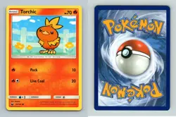 Torchic #26/168 Sun & Moon Celestial Storm Common Pokemon 2018 TCG Card - Image 1