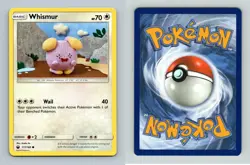 Whismur #117/168 Sun & Moon Celestial Storm Common Pokemon 2018 TCG Card - Image 1