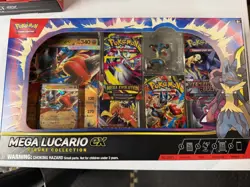 Pokemon TCG Mega Lucario EX Figure Collection Box - *SEALED* - Image 1