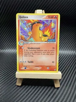 Pokemon TCG Quilava 045/119 Unseen Forces Stamped Reverse Holo MP See Pics - Image 1