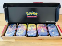 Pokemon TCG: Kanto Power Mini Tin 5-Pack Bundle - Image 1