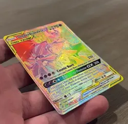 Pokemon TCG Solgaleo & Lunala Tag Team GX Cosmic Eclipse 254/236 Holo Secret NM - Image 3