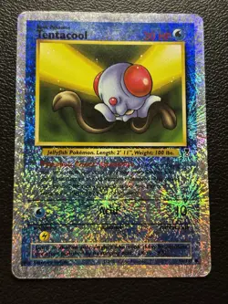 Pokemon Tentacool Legendary Collection 96/110 Reverse Holo HP - Image 1