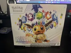 Pokemon TCG Prismatic Evolutions ETB Elite Trainer Box Brand New Factory Sealed - Image 1