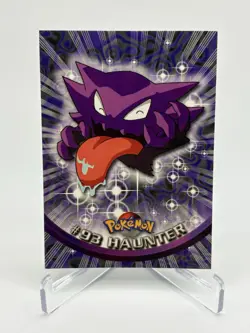 Haunter #93 Topps Pokemon Series 2 TV Animation Edition NEAR MINT - Image 1