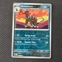 Houndoom 133/197 Reverse Holo Pokemon TCG: Obsidian Flames Near Mint (NM) - Image 1