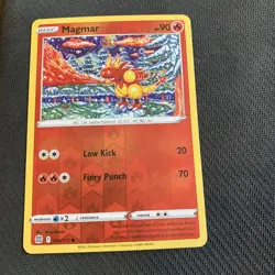 Magmar 019/172 Reverse Holo Pokemon TCG: Brilliant Stars Near Mint (NM) - Image 1