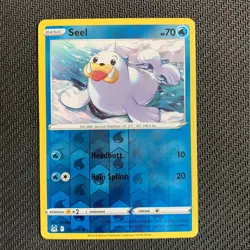 Seel 033/196 Reverse Holo Pokemon TCG: Lost Origin Near Mint (NM) - Image 1