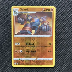 Golurk 083/172 Reverse Holo Pokemon TCG: Brilliant Stars Near Mint - Image 1