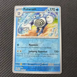 Poliwrath 043/167 Reverse Holo Pokemon TCG: Twilight Masquerade Near Mint (NM) - Image 1