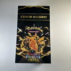 Pokemon TCG: Paldean Fates BOOSTER BUNDLE DISPLAY BOX Sealed 10x First Print New - Image 1