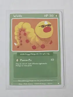 (Weedle) Widdle 1 Pokepu Season 2 Fan Art Mick Junco Artist V2 Derpy - Image 1