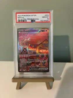 Mew ex | SVP 053 | PSA 10 | Pokemon TCG | Scarlet & Violet 151 Black Star Promo - Image 1