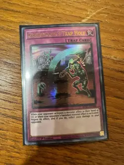 Yugioh Gravedigger's Trap Hole MP21-EN086 Ultra Rare - Image 1
