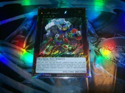 Gear Gigant X 1st Edition Platinum Secret Rare RA04-EN188 Yu-Gi-Oh! - Image 1