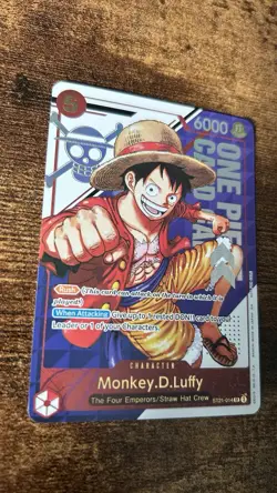 ONE PIECE LUFFY TREASURE CAMPAIGN PACK 3RD ANNIVERSARY PROMO ST21-014 - Mint - Image 3