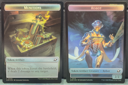 Munitions 0009 Robot 0010 Token FOIL Edge of Eternities Near Mint Card Game TCG - Image 1