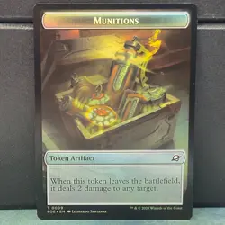 Munitions 0009 Robot 0010 Token FOIL Edge of Eternities Near Mint Card Game TCG - Image 2