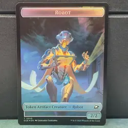 Munitions 0009 Robot 0010 Token FOIL Edge of Eternities Near Mint Card Game TCG - Image 3