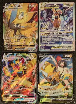 ZERAORA - 4 Card bundle: VMAX GG42, VSTAR GG43, V TG16 & VMAX Promo SWSH264 NM - Image 1