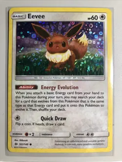 NM Eevee - Miscellaneous Cards & Products 101/149 POKEMON TCG - Image 2