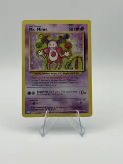 Pokemon TCG Mr. Mime Trading Card Game Holo 13/34 Near Mint - Image 1