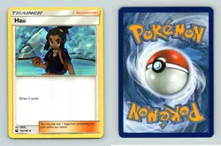 Hau #132/168 Sun & Moon Celestial Storm Uncommon Pokemon 2018 TCG Card - Image 1
