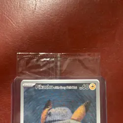Pikachu with Grey Felt Hat 085 Sv: Scarlet & Violet Promo Cards Regular - Image 3