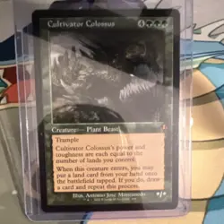 Magic: The Gathering Cultivator Colossus 409 Creature Regular Green 2025 Card - Image 1