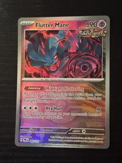Flutter Mane (Master Ball) 043/131 SV: Prismatic Evolutions - Pokemon Card - NM - Image 1