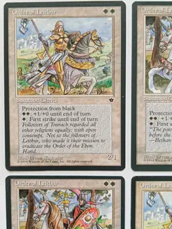 MTG | 4 x Order Of Leitbur | Fallen Empires | Magic The Gathering - Image 2