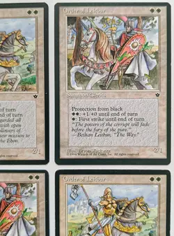 MTG | 4 x Order Of Leitbur | Fallen Empires | Magic The Gathering - Image 3