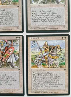 MTG | 4 x Order Of Leitbur | Fallen Empires | Magic The Gathering - Image 5