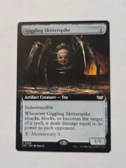 Giggling Skitterspike Commander Duskmourn MTG - Near Mint - Image 1