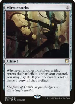 1 x Mirrorworks - Commander 2018 - LP - MTG - Image 1
