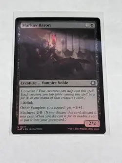 Markov Baron March of the Machine: The Aftermath Foil #14 - Image 1