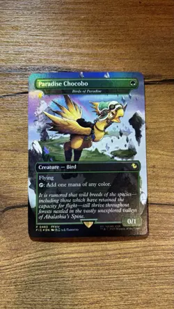 Paradise Chocobo - Birds of Paradise (Borderless) - Commander: FINAL FANTASY - Image 1