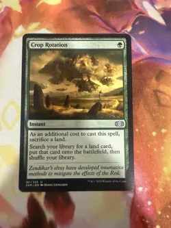 Crop Rotation - Magic the Gathering MtG - Double Masters - NM - Image 1