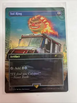 Sol Ring (0912) (Rainbow Foil) Secret Lair Twisted Metal Foil Rare - Image 1
