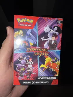 Pokemon Scarlet & Violet Destined Rivals Booster Bundle 6 Packs Sealed SV READ - Image 1