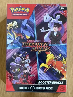 Pokemon Scarlet & Violet Destined Rivals Booster Bundle 6 Packs Sealed SV READ - Image 2